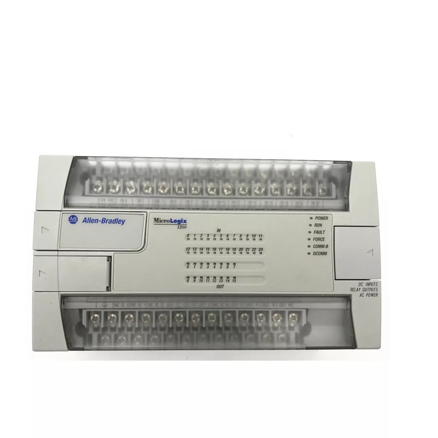 Allen Bradley 1762-L40BXB MicroLogix 1200 Controller, 24V DC, 40-Points