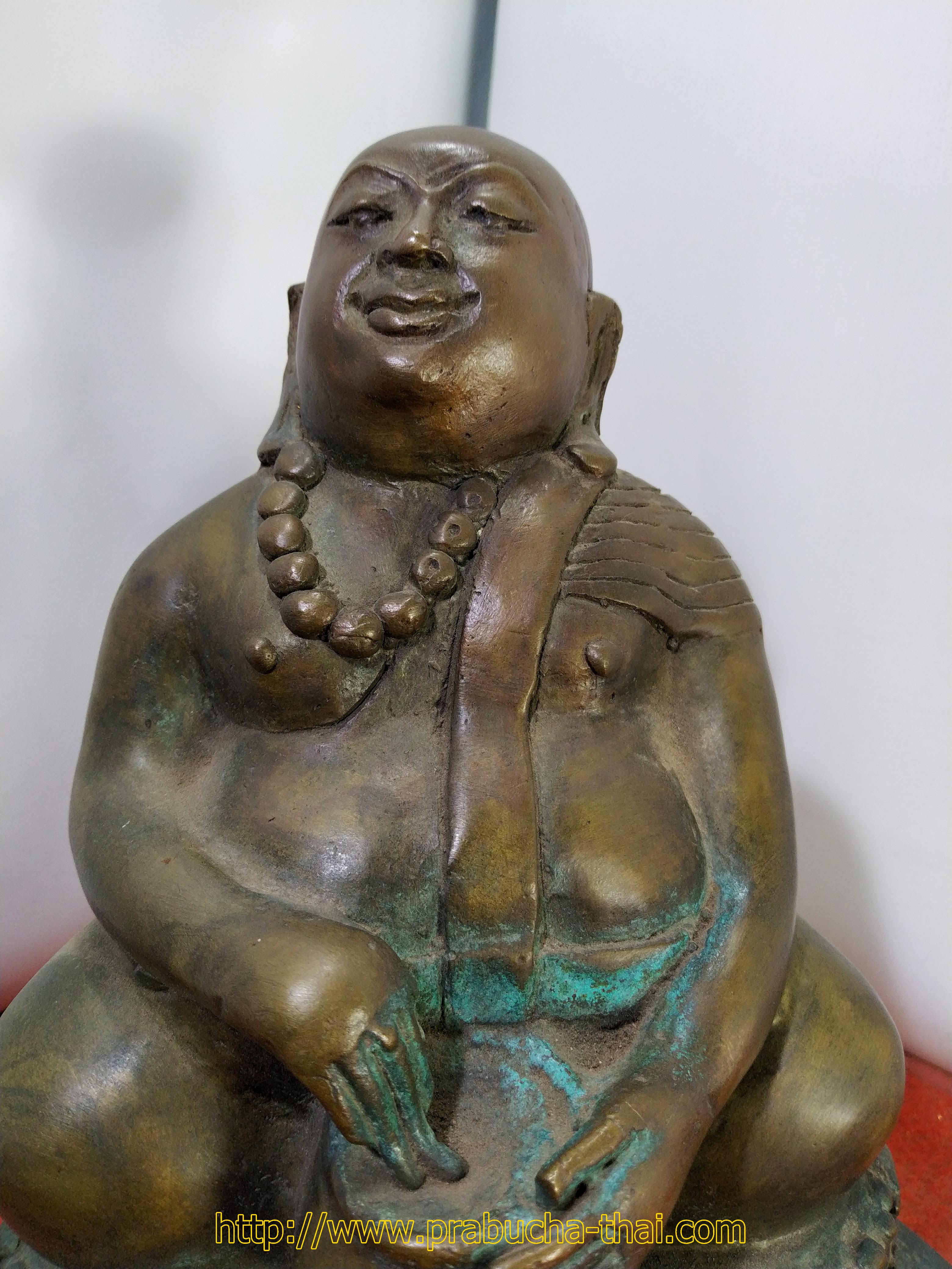 พระสังกัจจายน์ ปางจกบาตร เนื้อโลหะสำริด หน้าตัก 5 นิ้ว