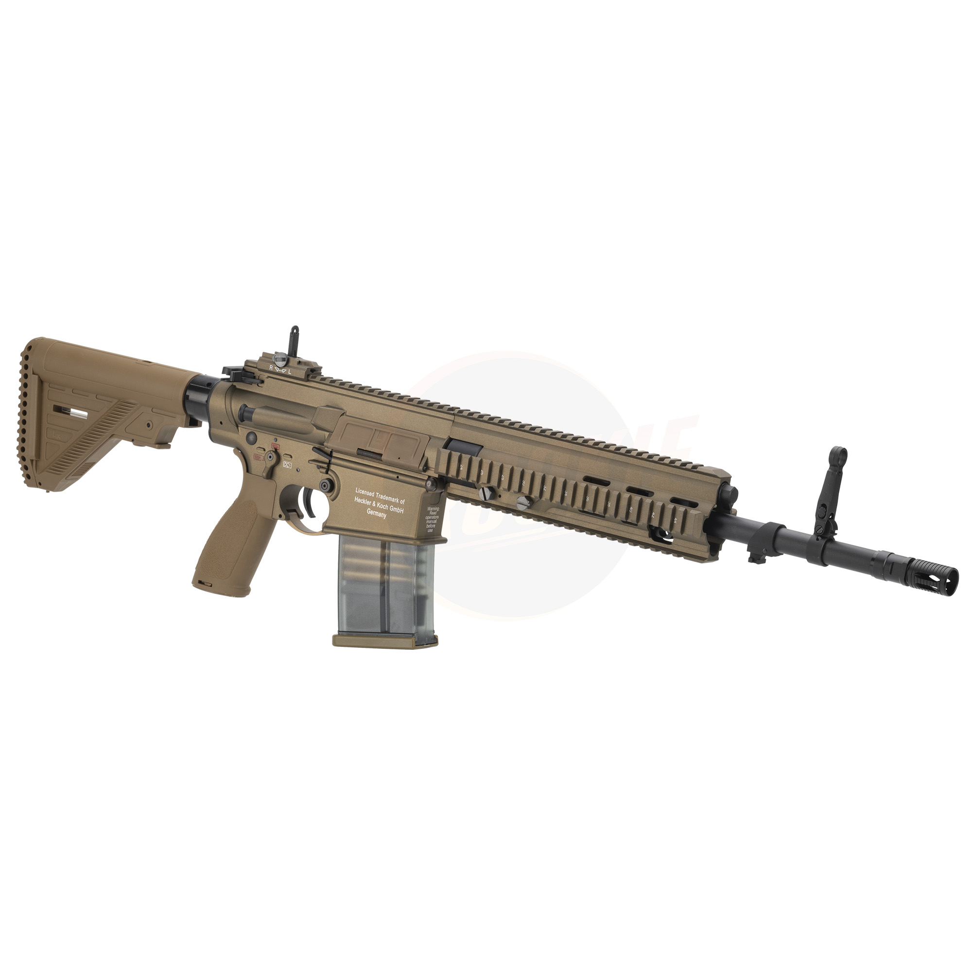 E&C 202 S2 HK417 A2 AEG - 10" Handguard / 16" Barrel