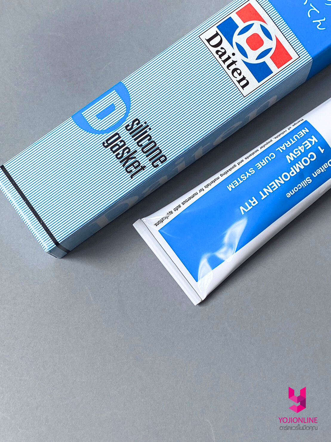 กาวดำทาปะเก็น กล่องฟ้า (Daiten) ขนาด100 กรัม