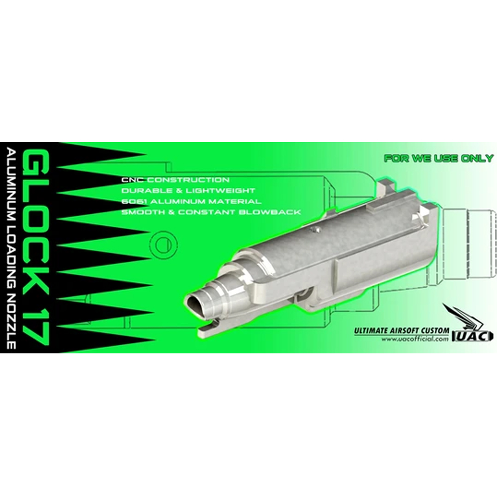 Dynamic Precision Aluminum Nozzle for WE G17
