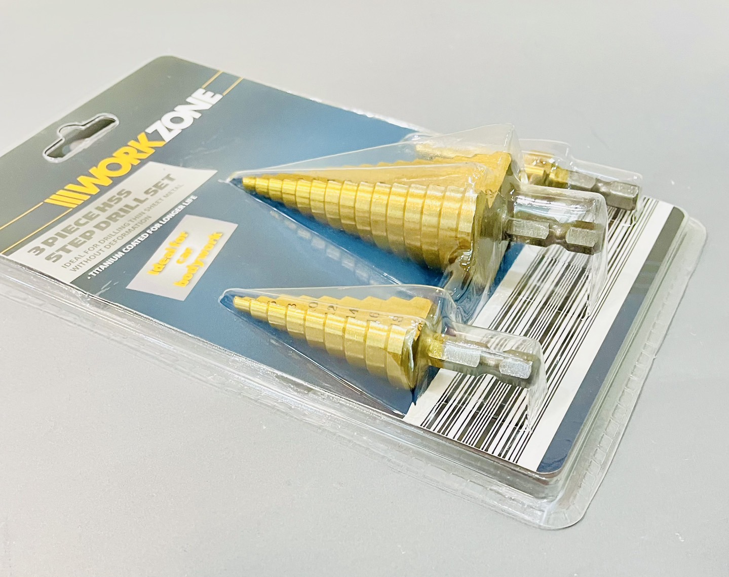 ดอกสว่านสเต็ป(ดอกขยายรู) 3ตัวชุด