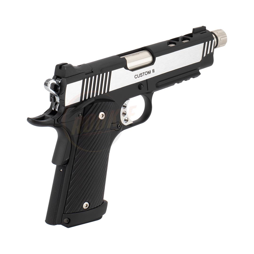 King Arms Predator Tactical Iron Shrike 1911 GBB (Two Tone)