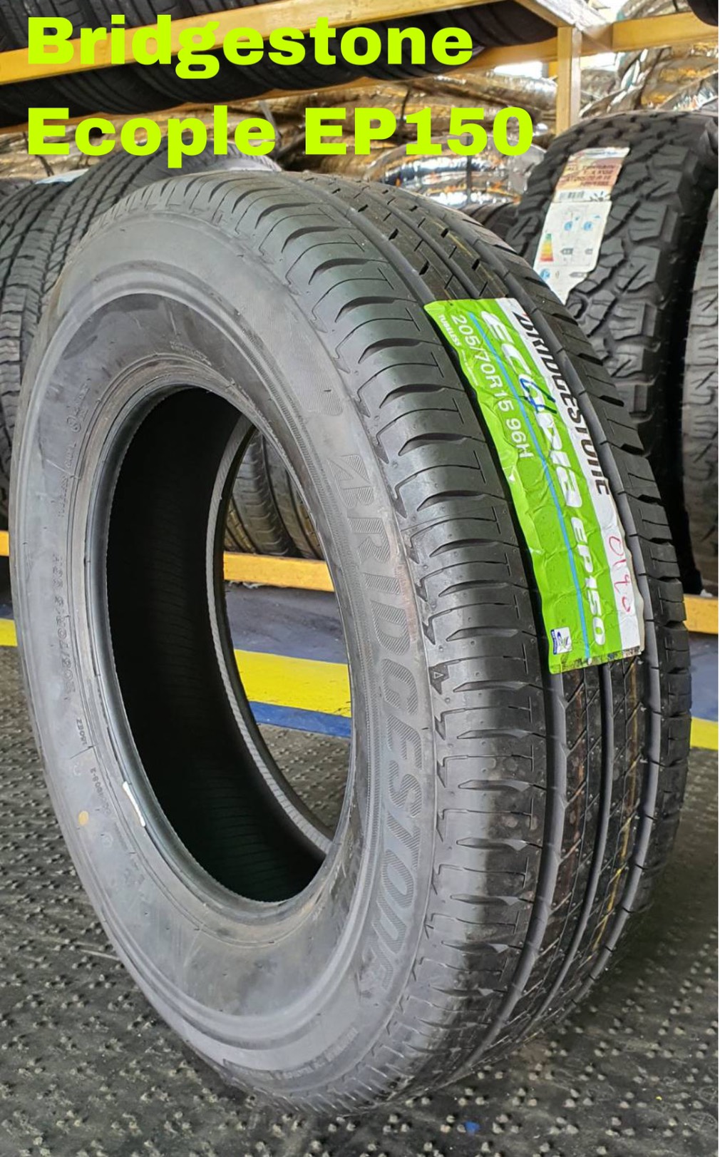 BRIDGESTONE รุ่น ECOPLE EP150 185/60R15 2,900-