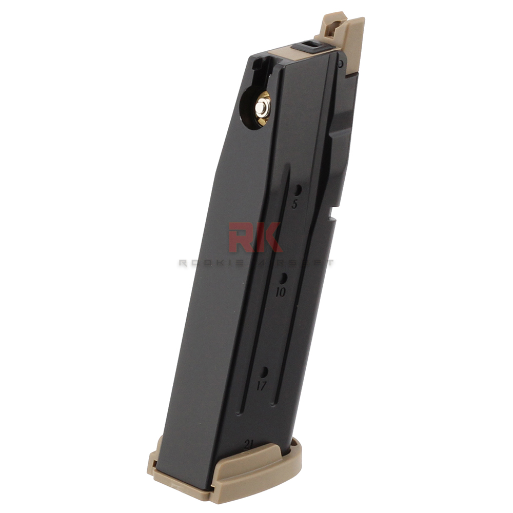 WE 20rds Gas Magazine for M18 (Tan)