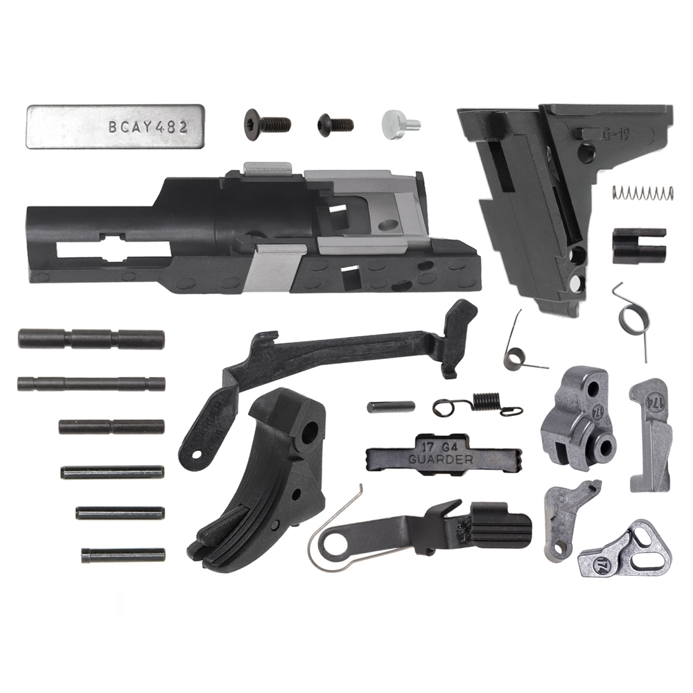 Guarder New Generation Frame Complete Set fpr Marui G19 Gen4 (Euro./Black)