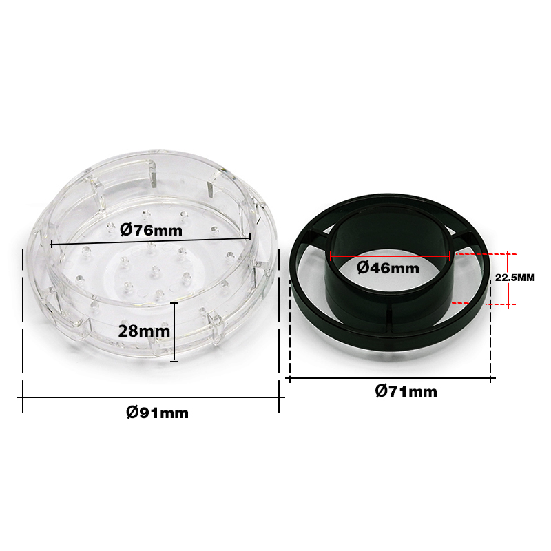 Drip Shower-Pour over tray 18 holes