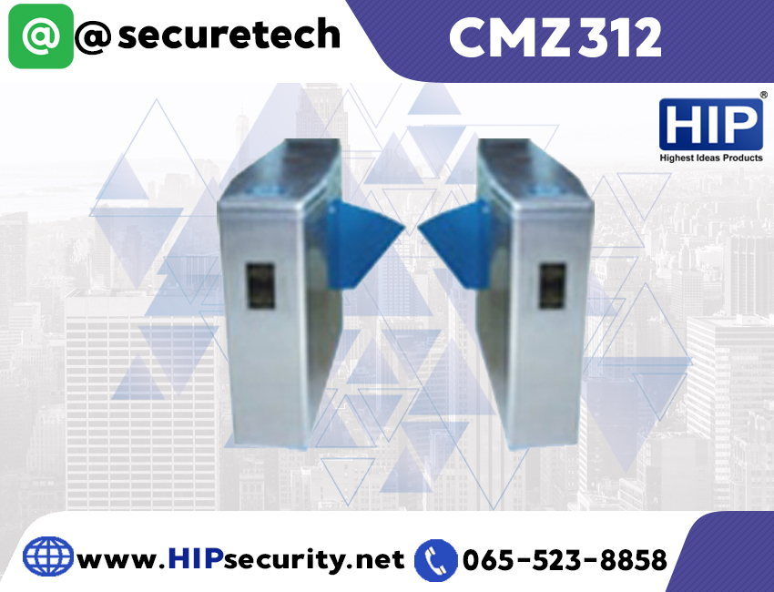HIP ระบบประตูโรงงาน Turnstile รุ่น CMZ312