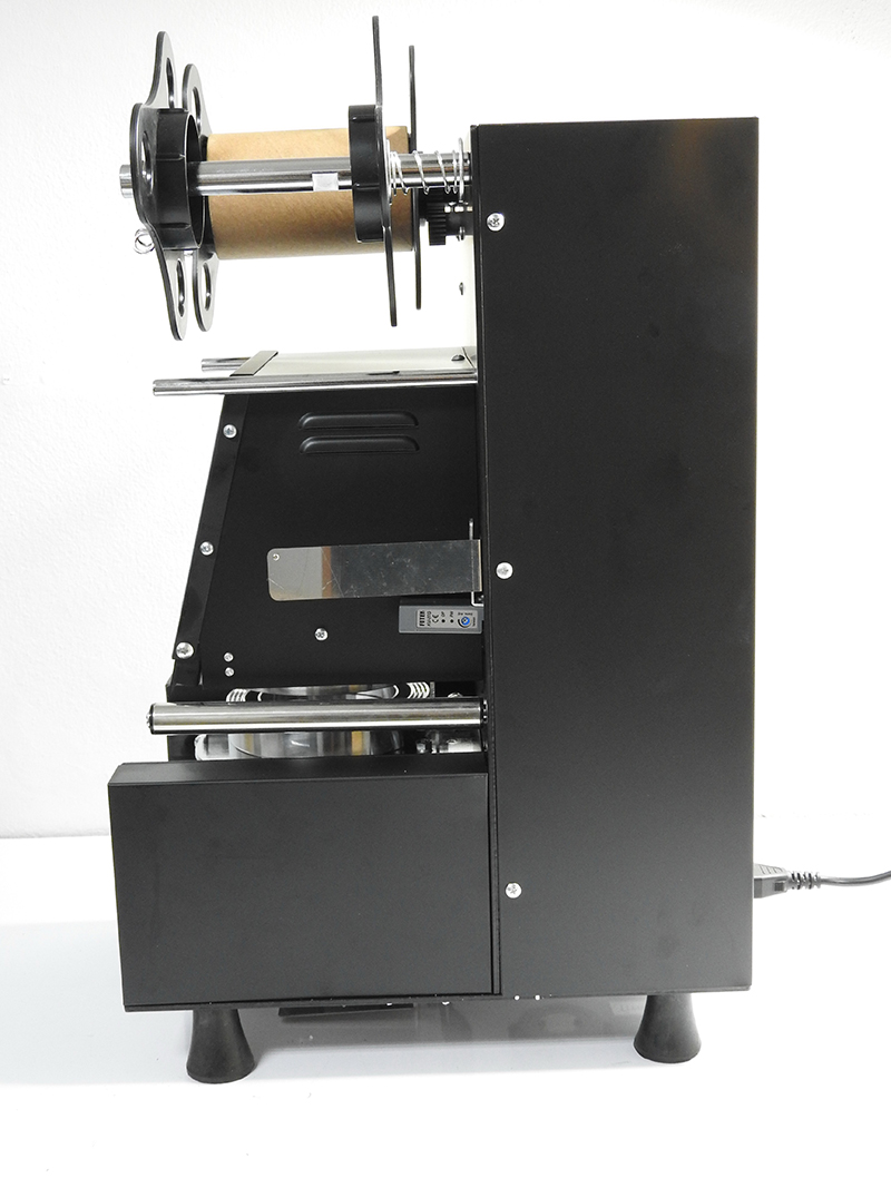 เครื่องชีลแก้วอัตโนมัติ มีระะบบนับจำนวนแก้ว