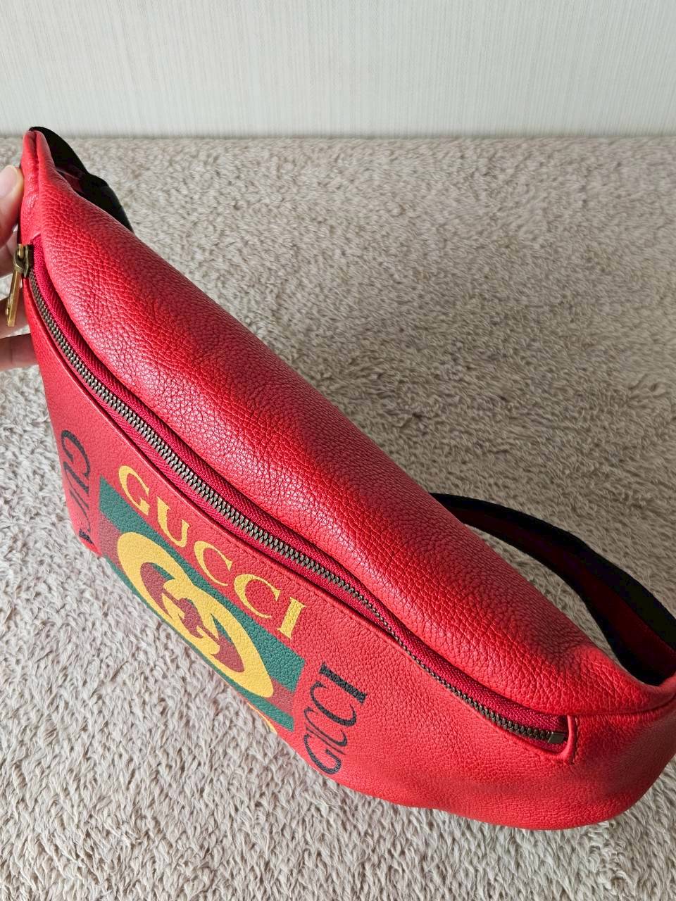 Gucci Print Small Belt Bag