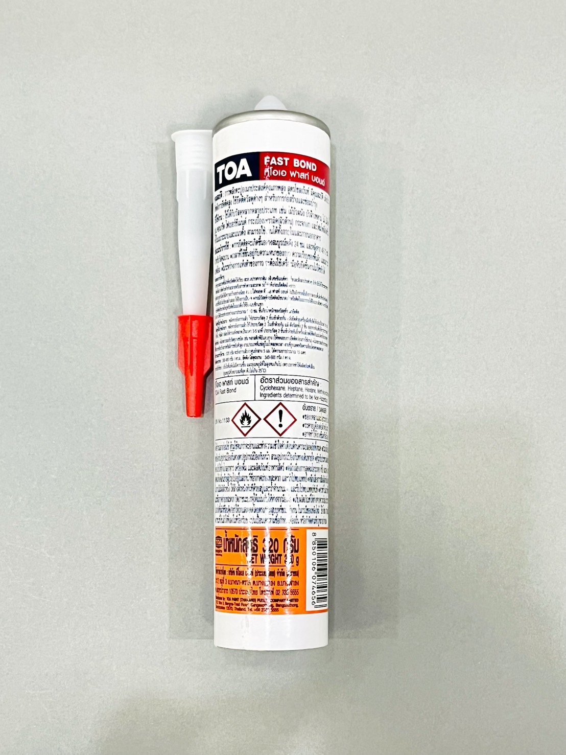 กาวตะปู TOA Fastbond (สีน้ำตาล) 300ml.