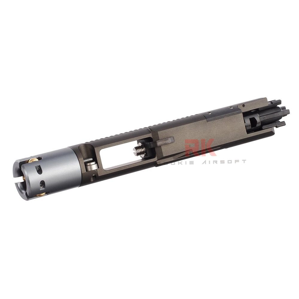 G&P MWS Forged Aluminum Complete Bolt Carrier Group Set For TM Buffer Tube (Gun Metal Grey)