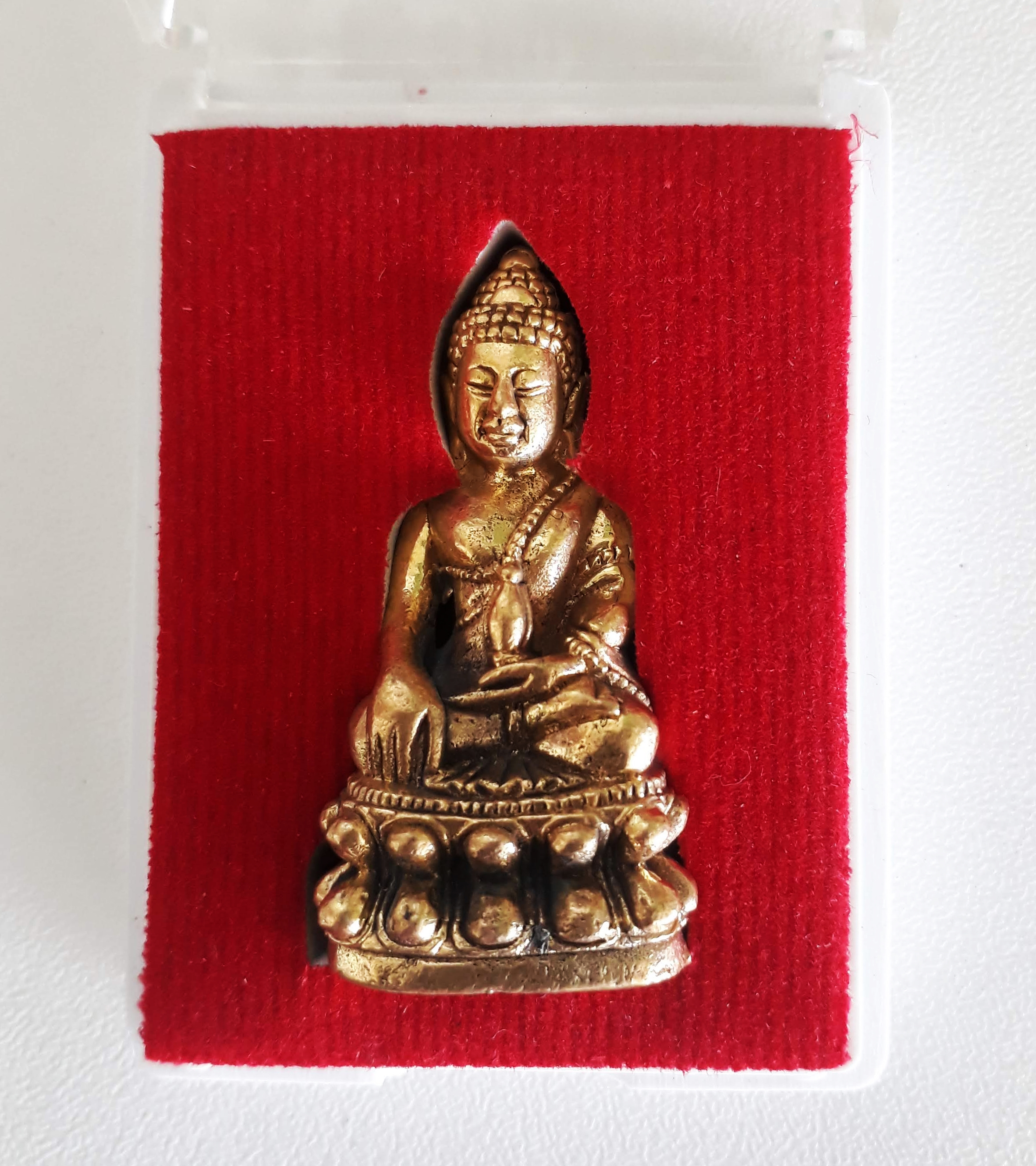 พระกริ่ง หลังตัวนะ พิมพ์กลาง วัดสุทัศน์ (ทองเหลือง) ปี36