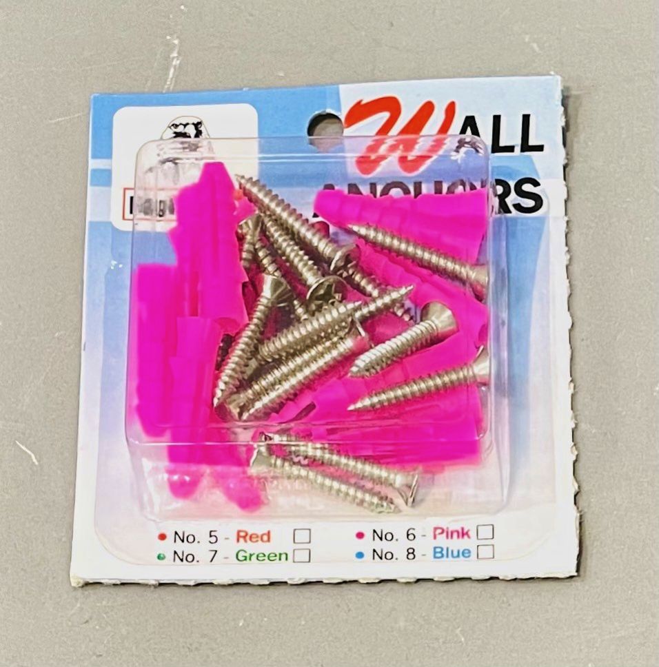 พุ๊กพลาสติก พร้อมน็อต