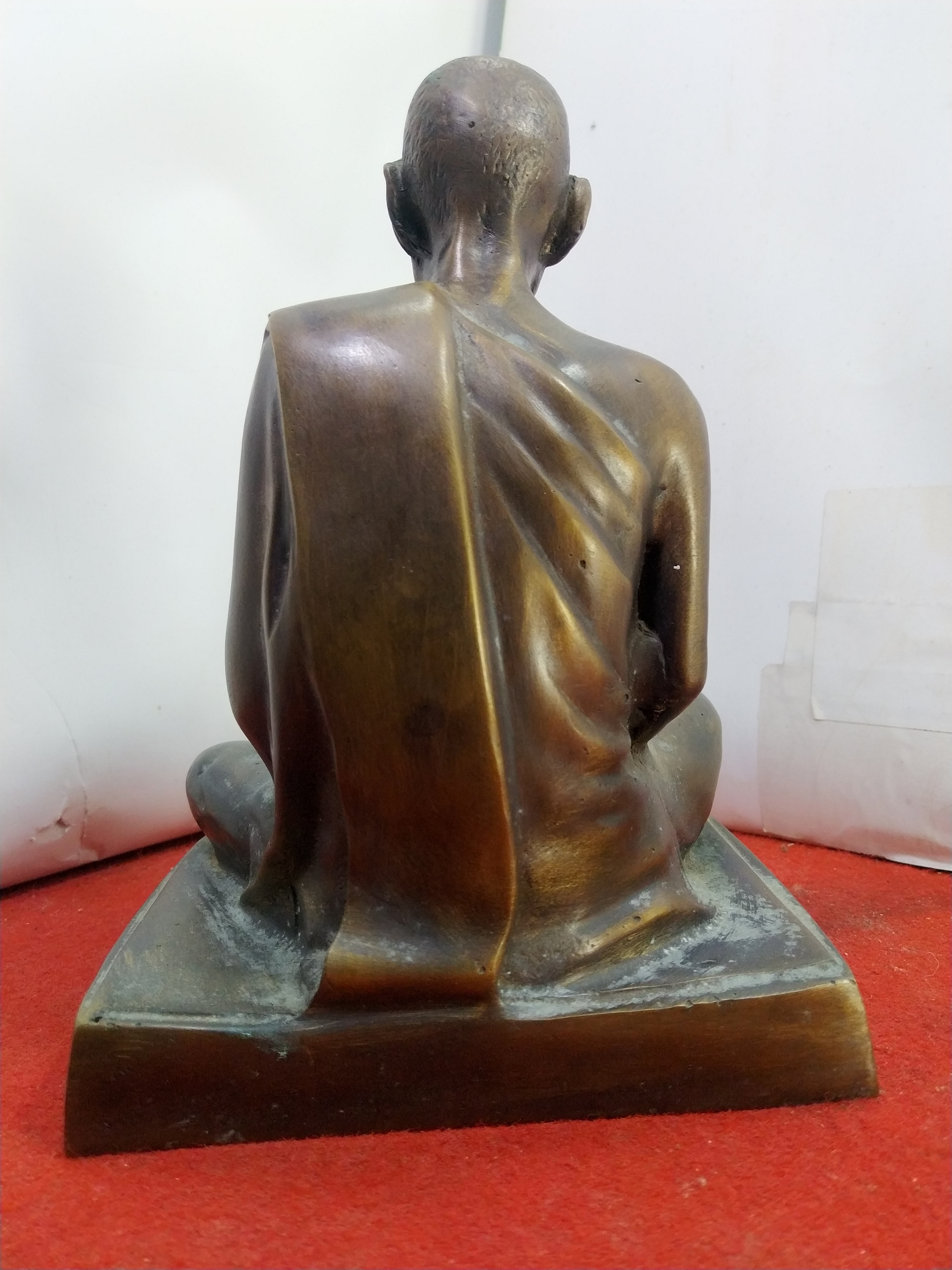 หลวงปู่ขาว อนาลโย วัดถ้ำกลองเพล จ.อุดรธานี พ.ศ ๒๕๑๘ หน้าตัก 5 นิ้ว