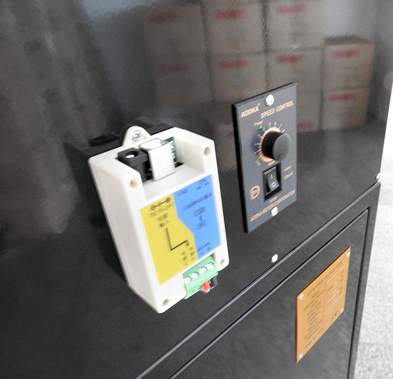 เครื่องคั่วกาแฟ 3 กิโลกรัม แก๊ส มีระบบเชื่อมต่อคอมพิวเตอร์เพื่อควบคุมการคั่ว