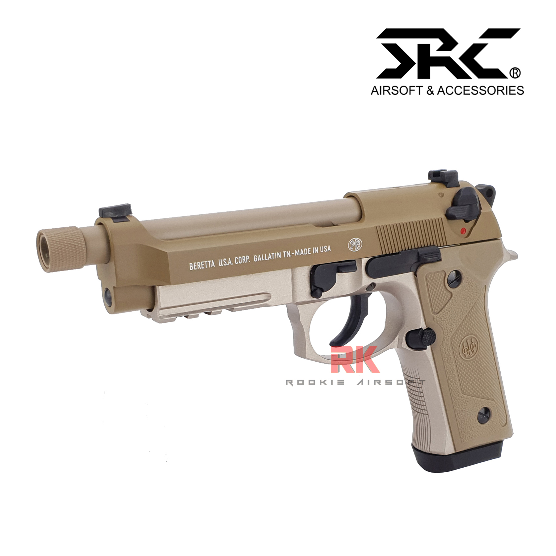 SRC Beretta M9A3 GBB (Tan)