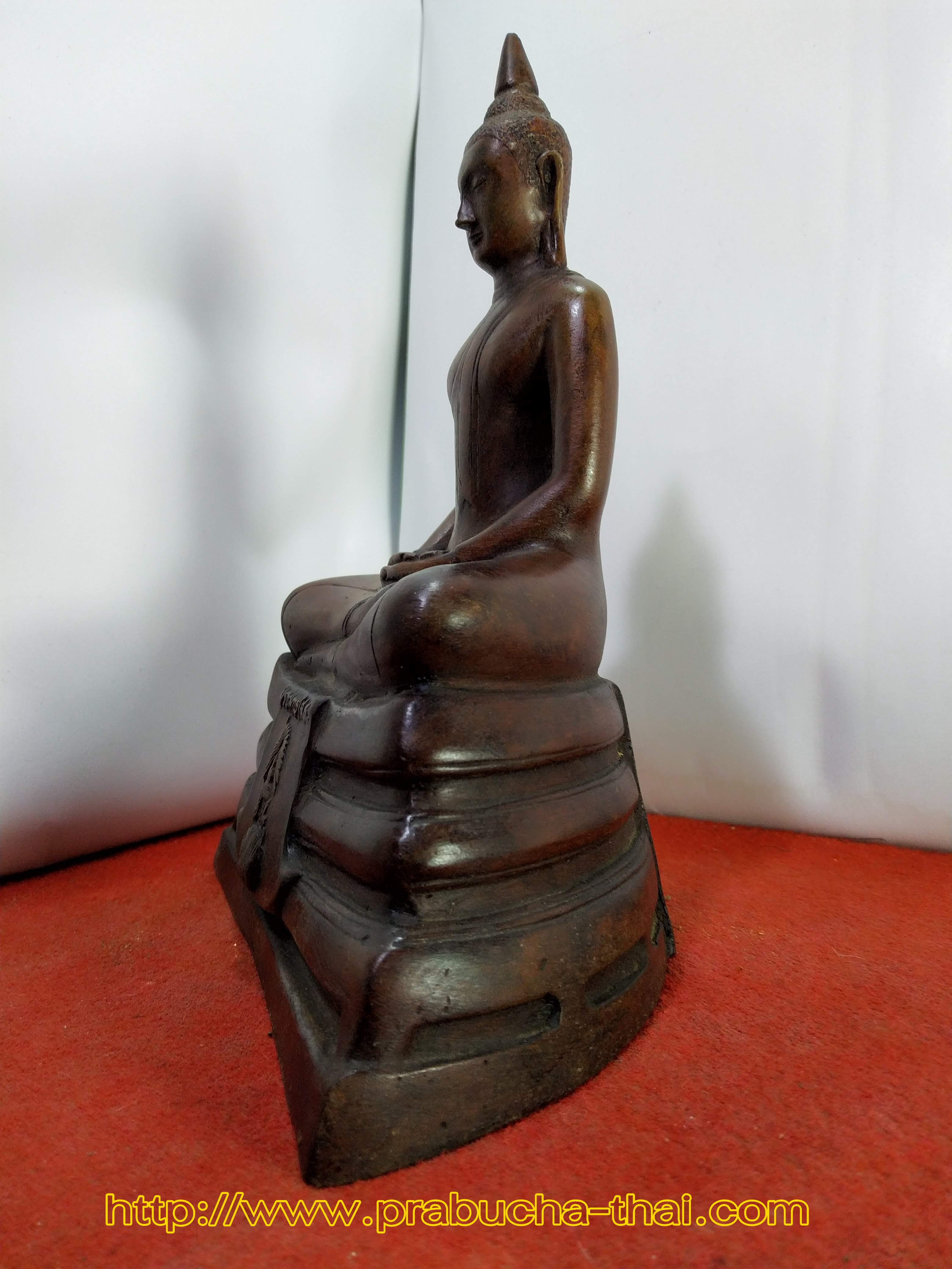 พระบูชา หลวงพ่อโสธร ภปร หน้าตัก ๕ นิ้ว เนื้อสำริด