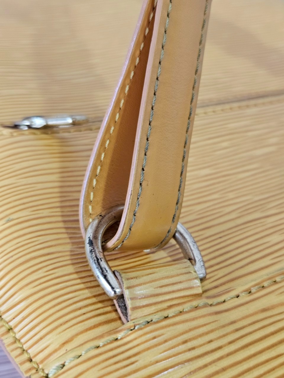 LV Yellow Epi Mabillon Backpack