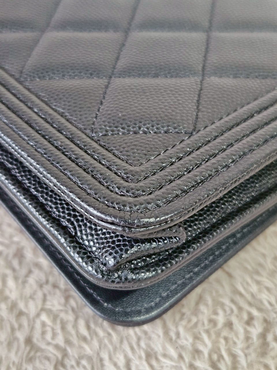 Chanel WOC Boy Cavair