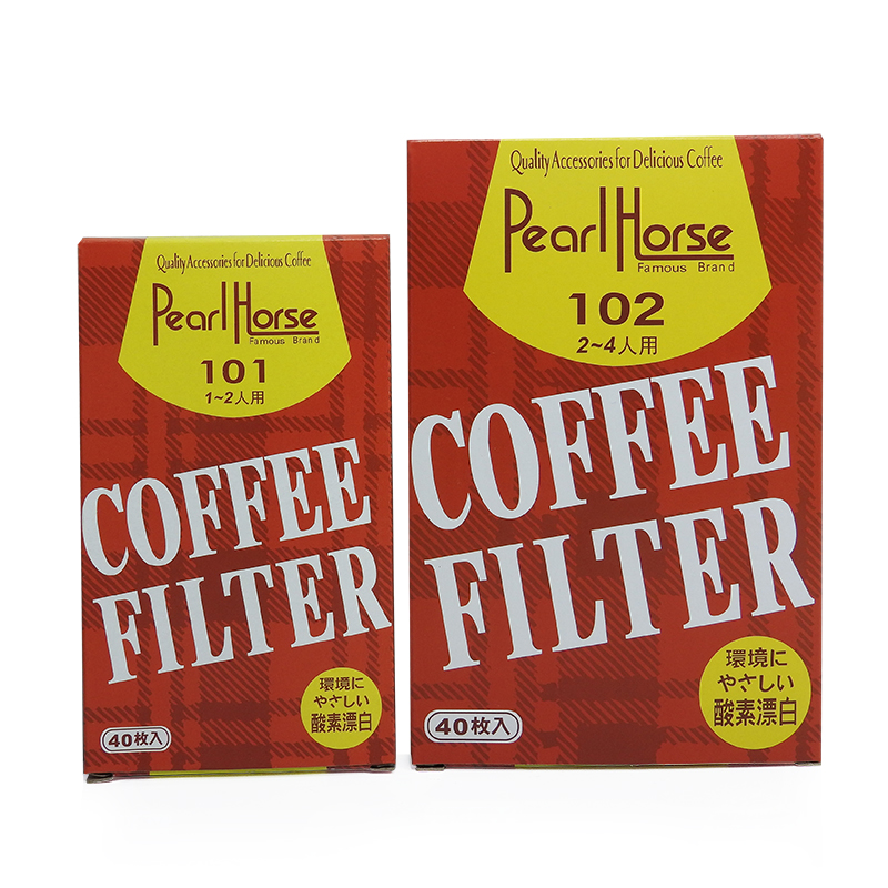 กระดาษกรองกาแฟดริป ทรงกรวยตัด สำหรับดริปเปอร์ ขนาด 2-4 คัพ หรือ 102S