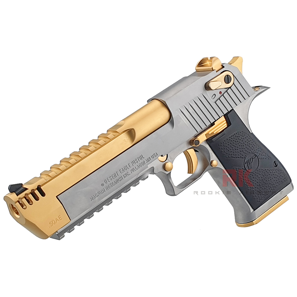 Cybergun / WE Desert Eagle L6 .50AE GBB (Silver/Gold)