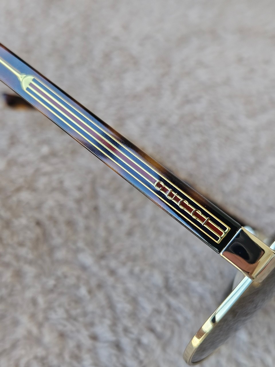 Gucci GG0528S Men's Aviator Sunglasses