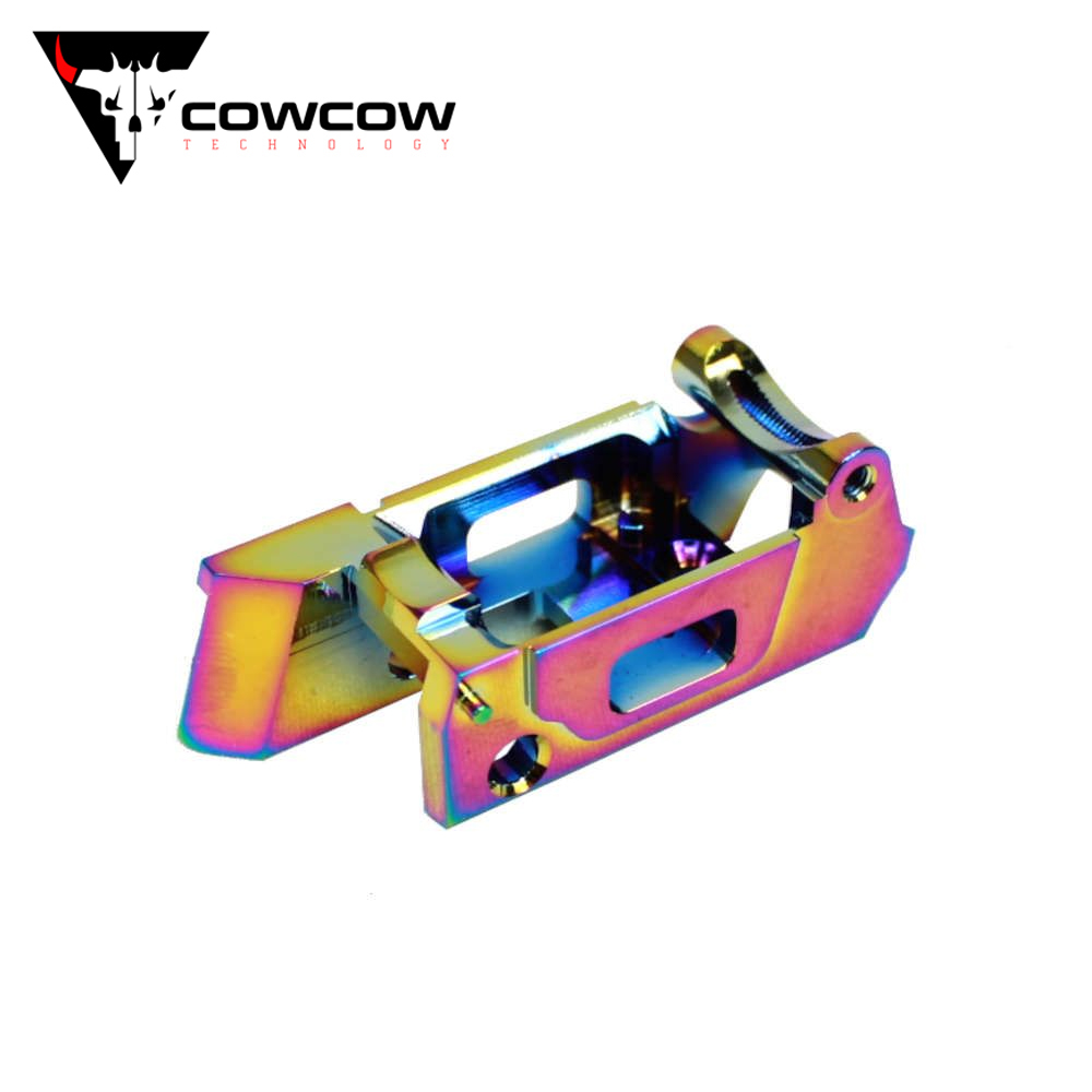 COWCOW AAP01 Aluminum Enhanced Trigger Housing - Rainbow