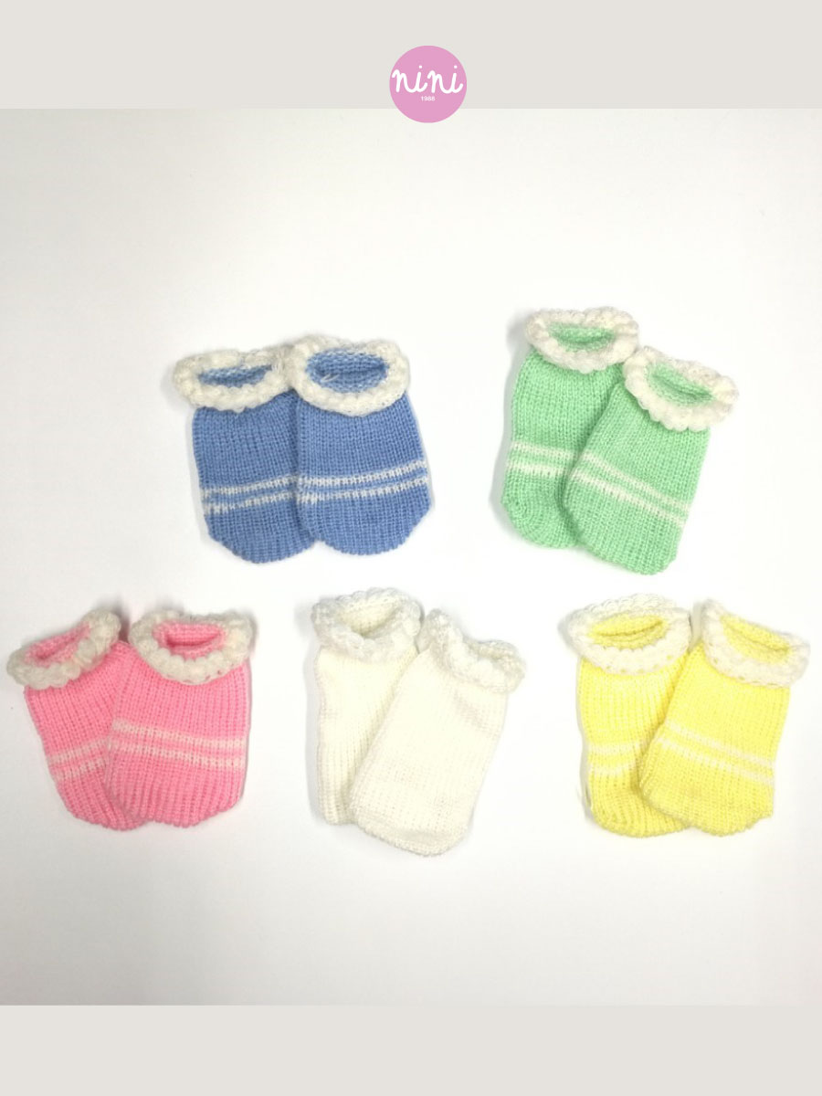 ขายส่ง ถุงมือเด็กอ่อน ถุงมือทารก ถุงมือเด็กแรกเกิด รุ่นถุงมือพื้นสีลูกกวาด (ราคาต่อโหล) nongnini1988