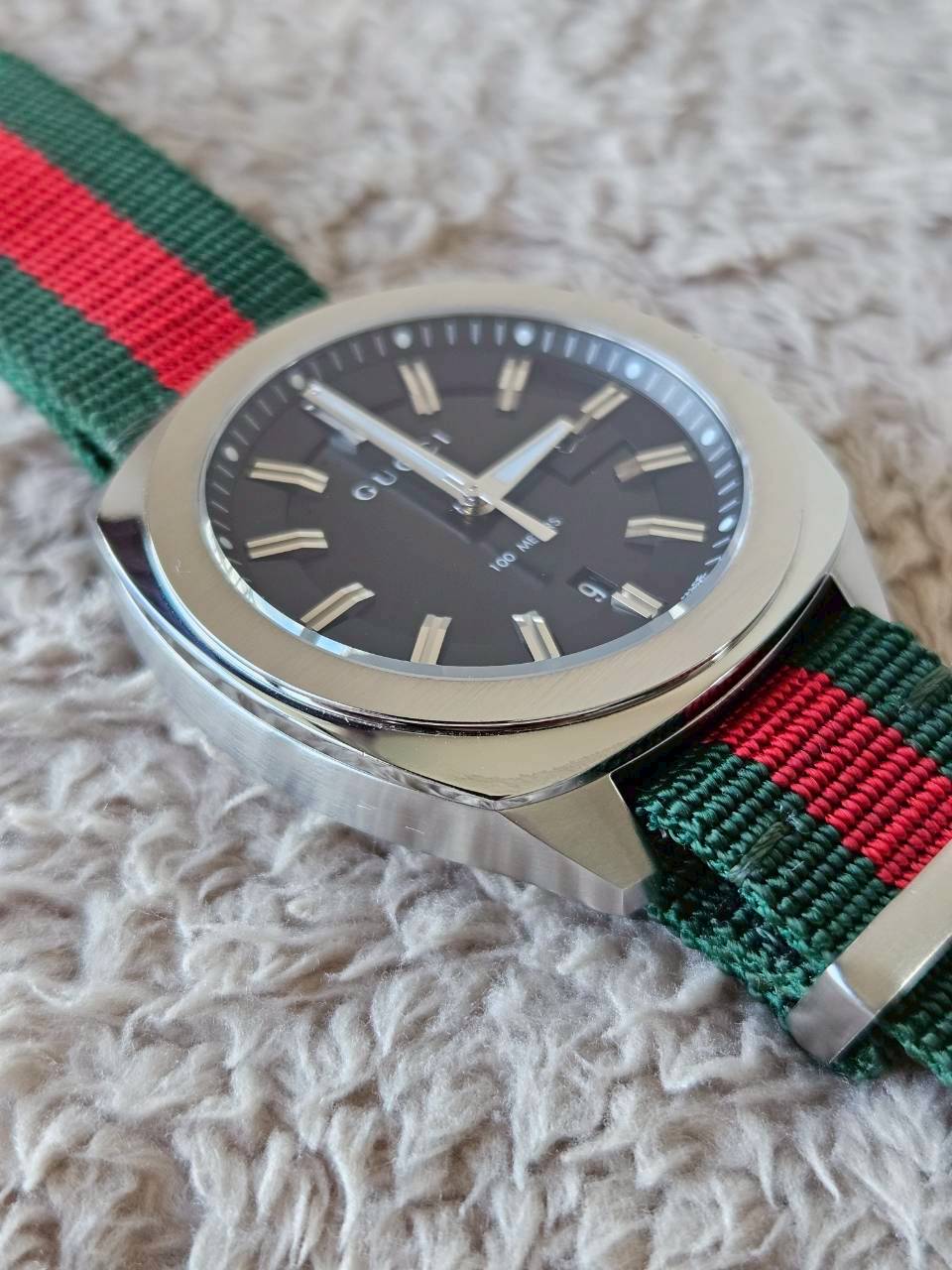 Gucci YA142403 GG2570 สายเขียวแดง