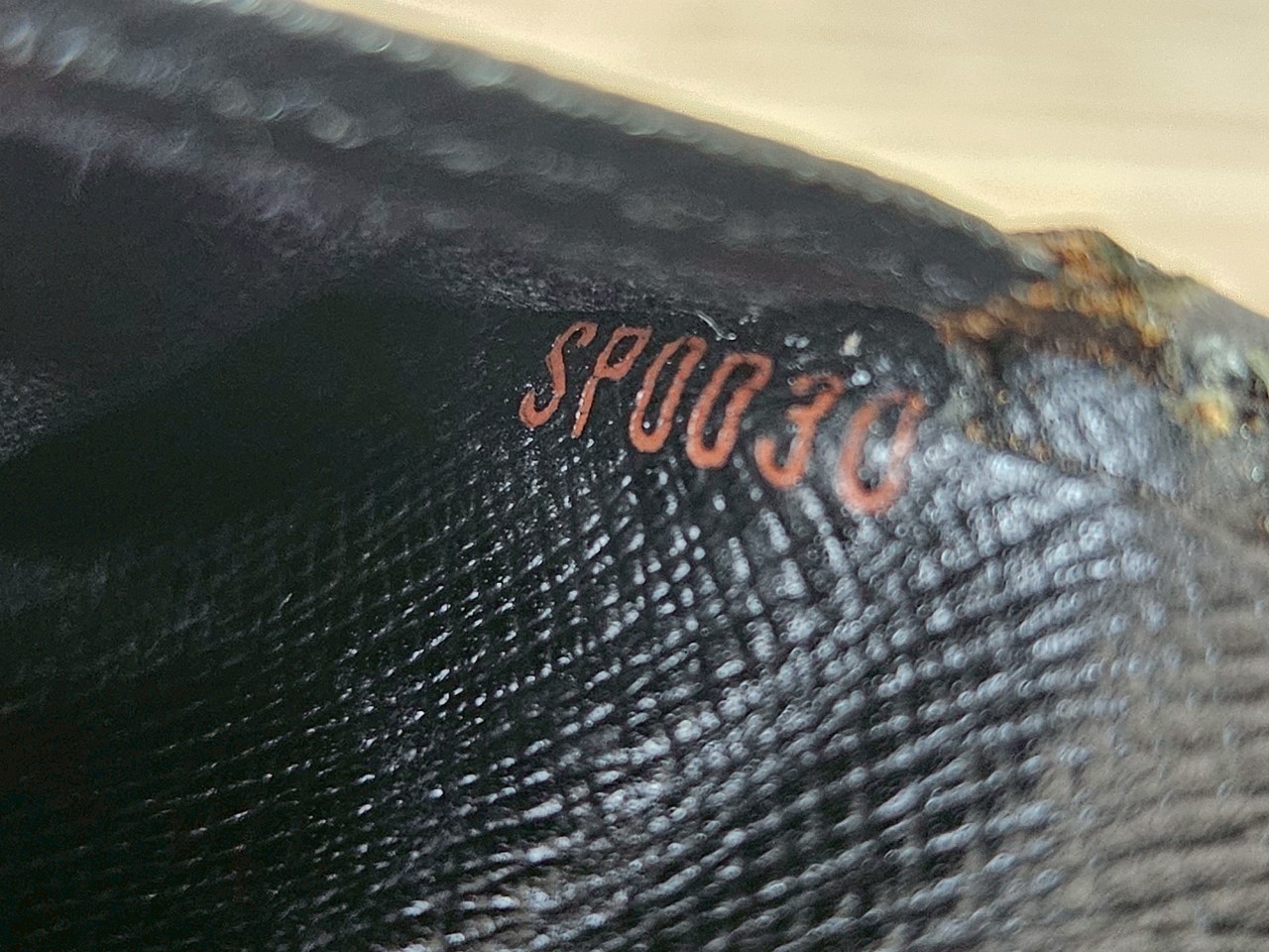 LV Epi Trifold Black Long Wallet