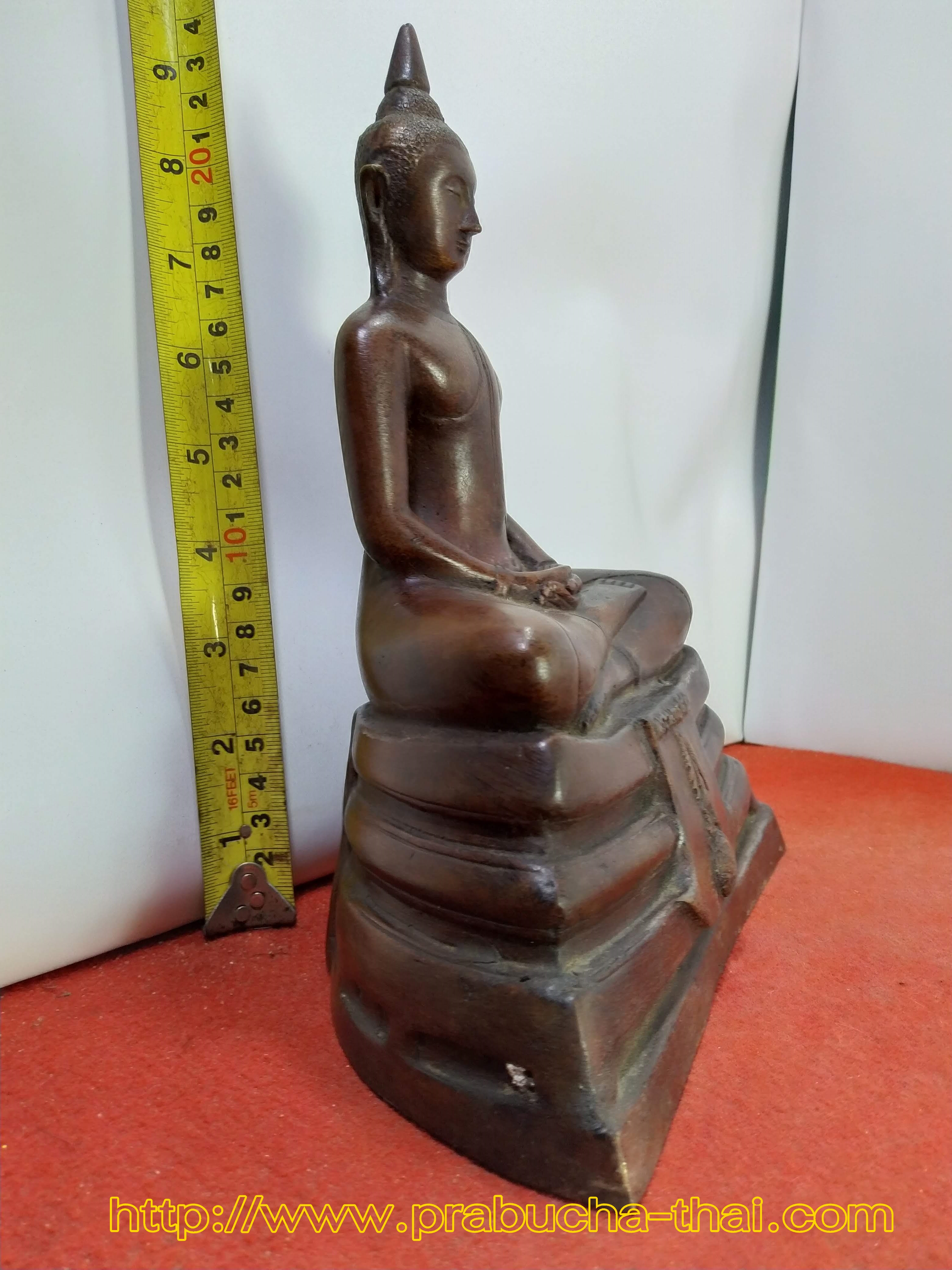 พระบูชา หลวงพ่อโสธร ภปร หน้าตัก ๕ นิ้ว เนื้อสำริด