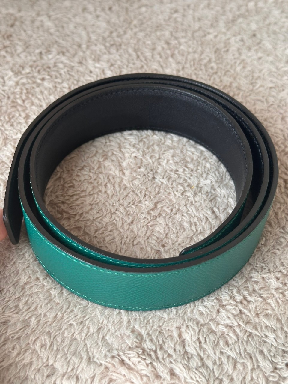 Hermes belt 32mm stamp R square