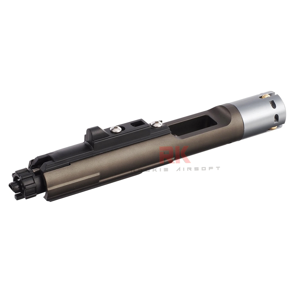 G&P MWS Forged Aluminum Complete Bolt Carrier Group Set For TM Buffer Tube (Gun Metal Grey)