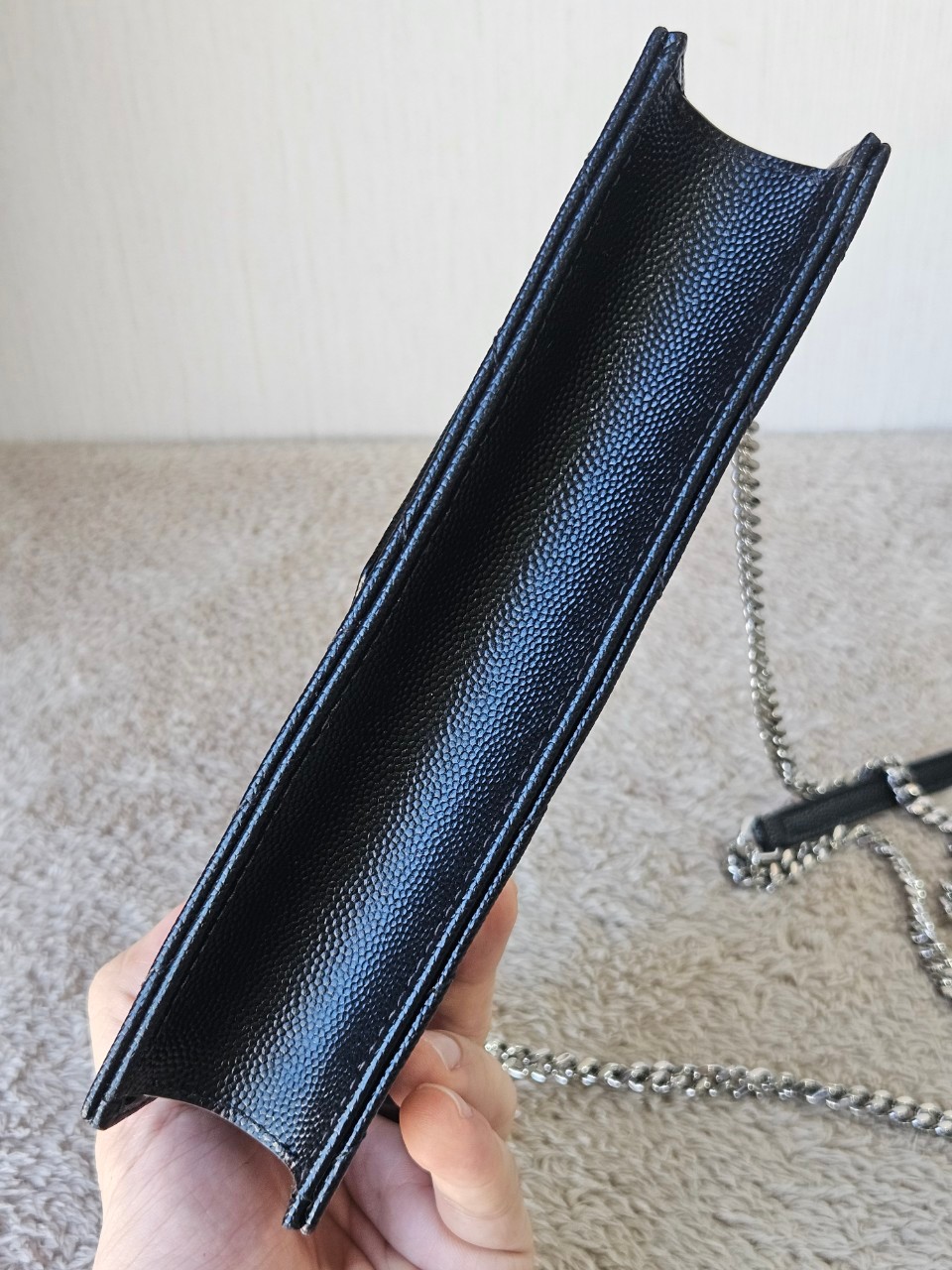 YSL WOC 7.5 สีดำอะไหล่เงิน