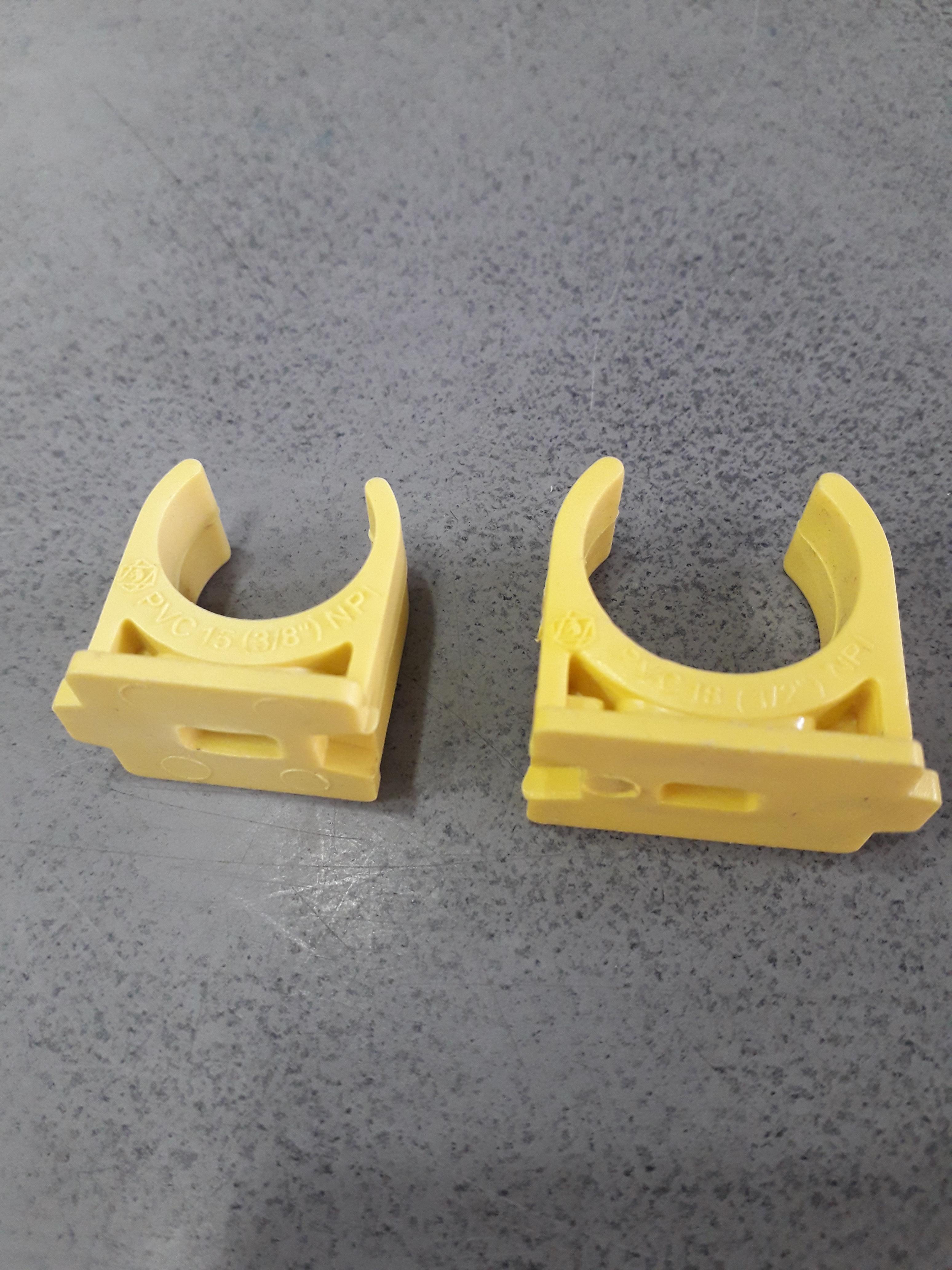 คลิปก้ามปูสีเหลือง ตราช้าง