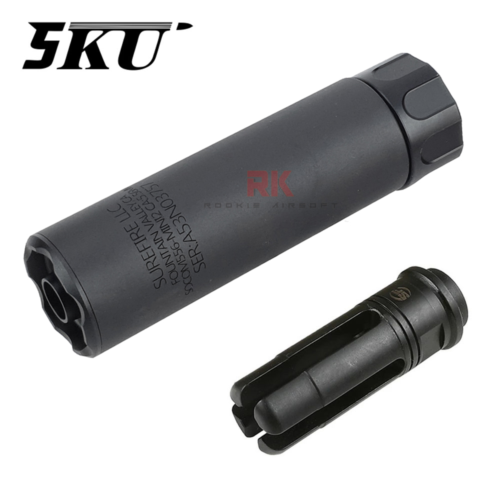 5KU SureFire SOCOM556 RC2 Silencer (5KU-243) Black