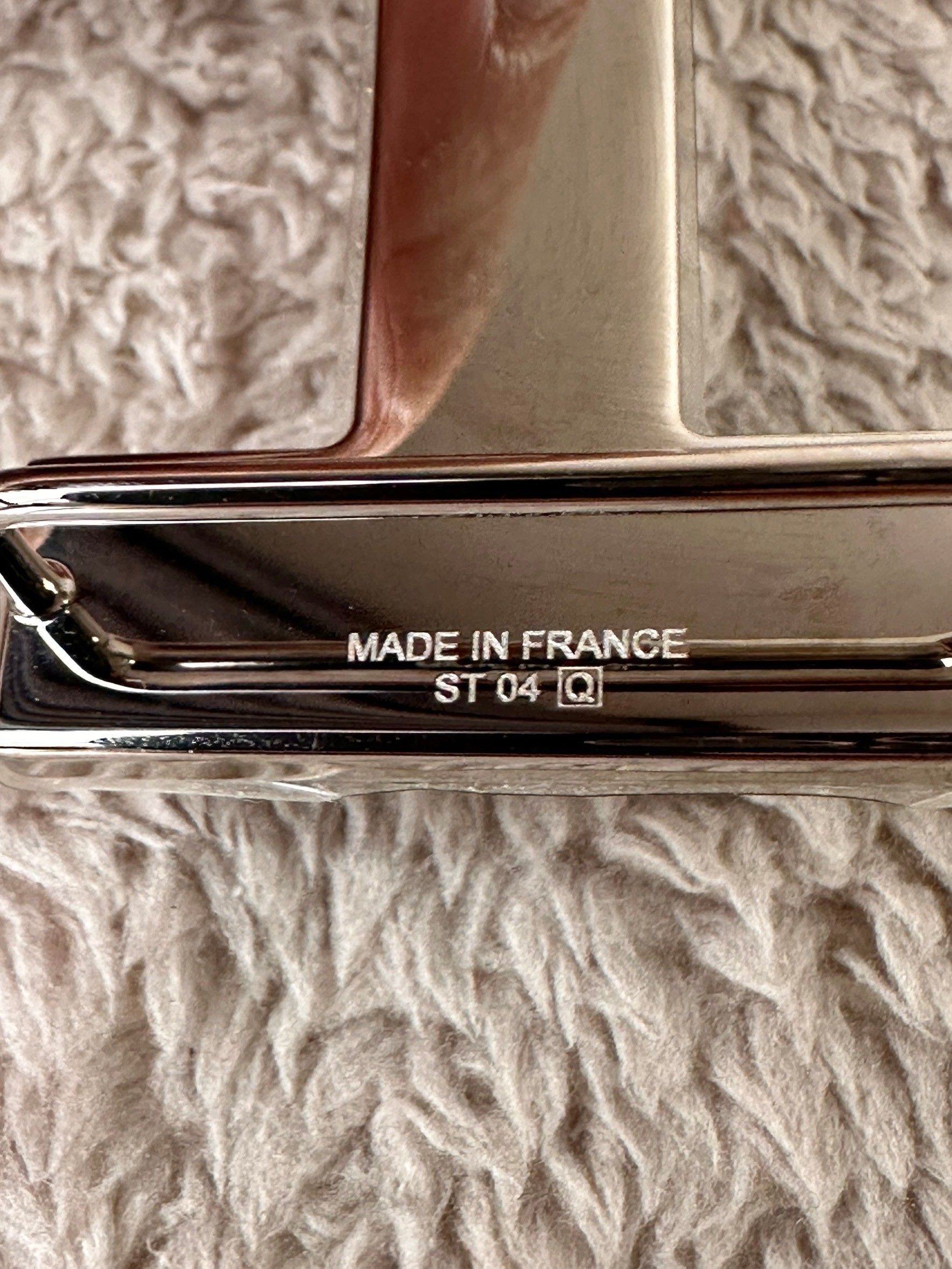 Hermes belt 32mm stamp Q square