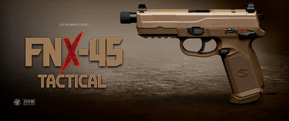 Tokyo Marui FNX-45 Tactical GBB (Tan)