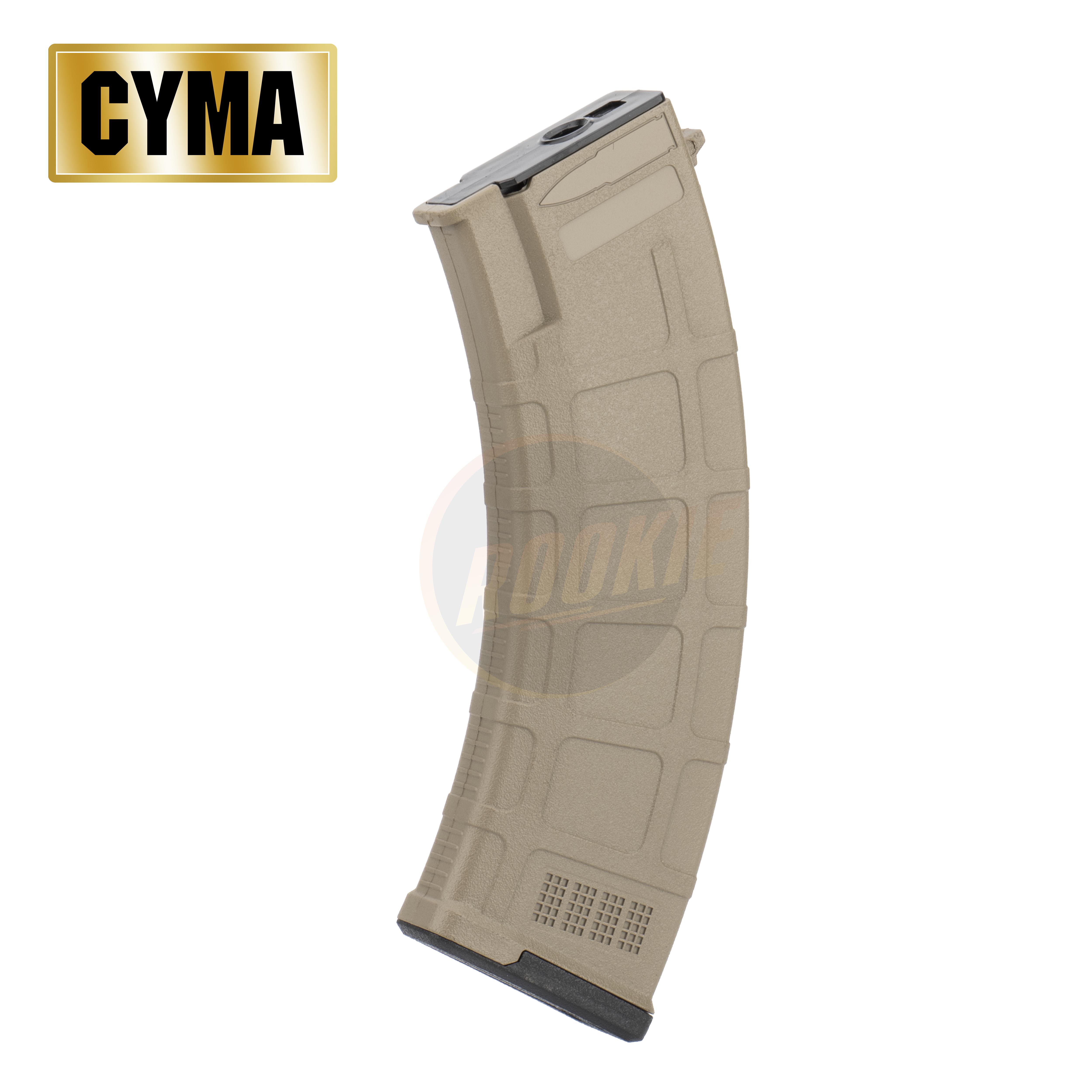 CYMA C190 150rds (Mid-Cap) PMAG for AK AEG Series - Tan