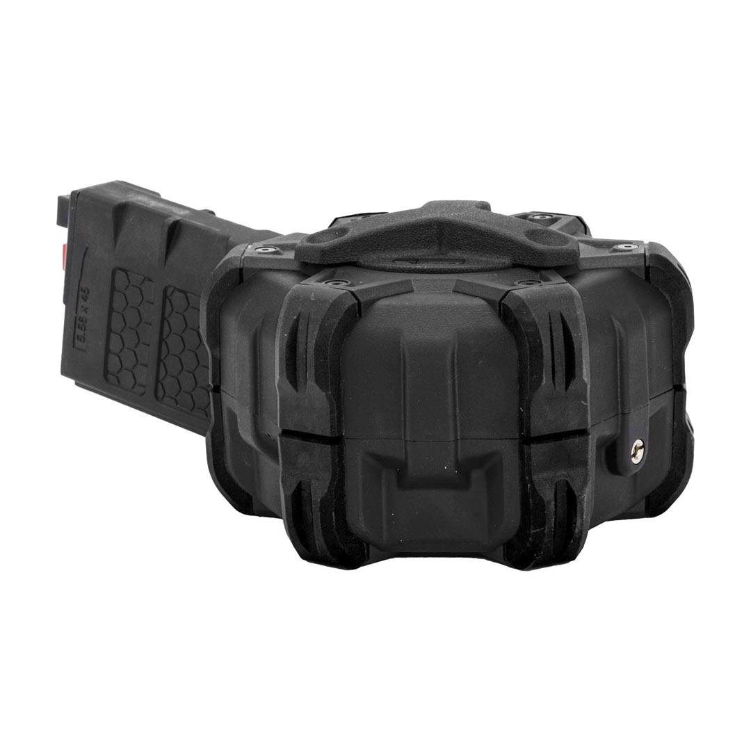 AW 350rds Drum Magazine for AR / M4 GBB (Black)