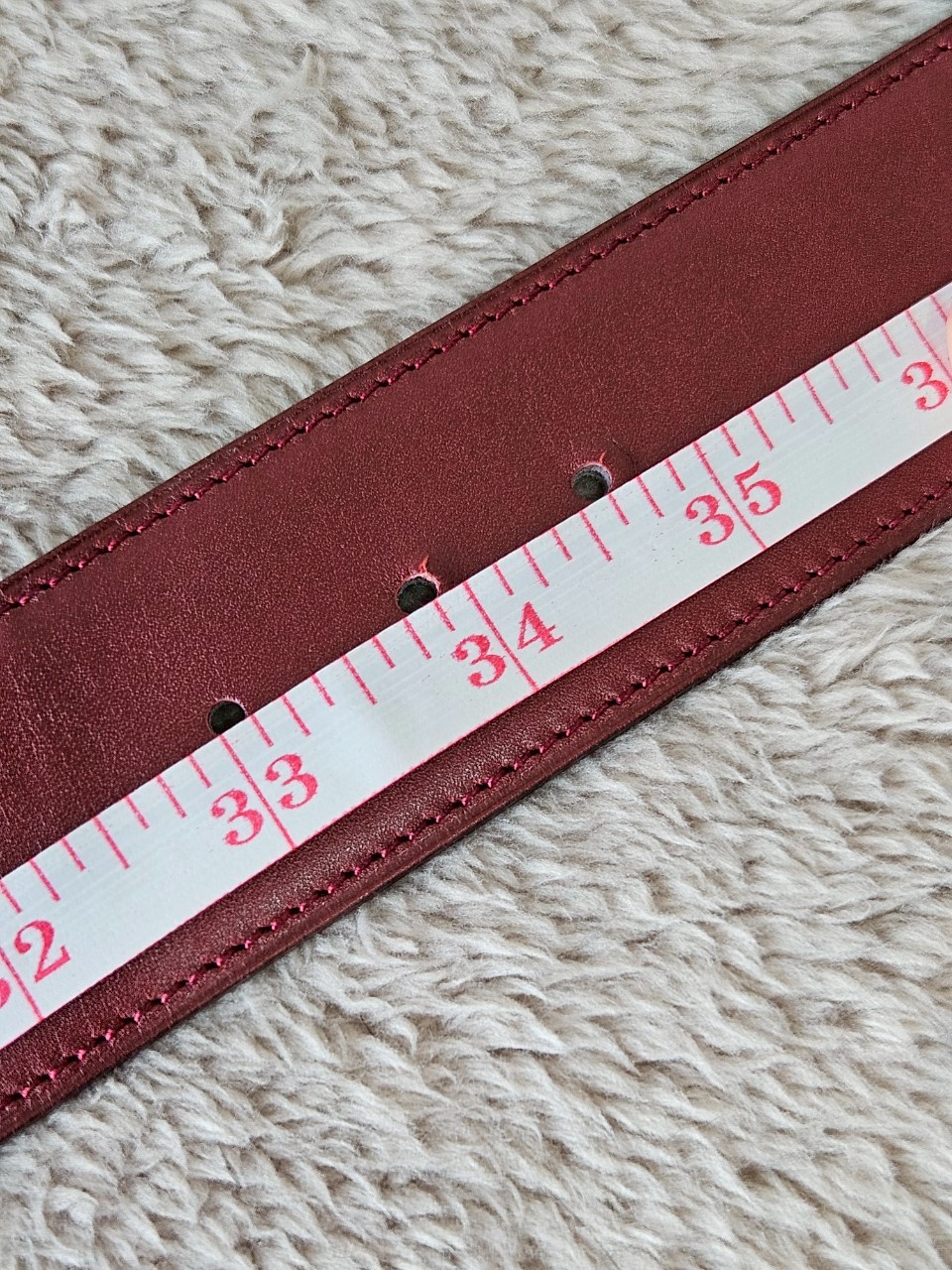 Hermes belt 42mm size85 เอว33-35