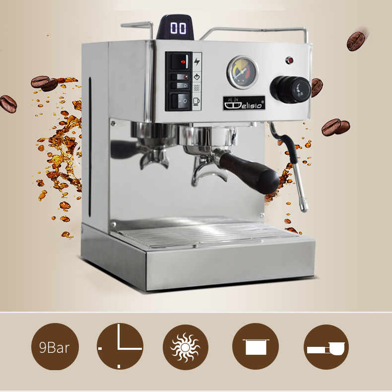1 Group Delisio Espresso coffee machine 1050W. 1614-135