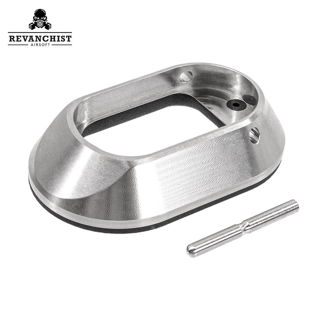 Revanchist Stainless XL Magwell for Marui Hi-Capa (Aluminum Grip)