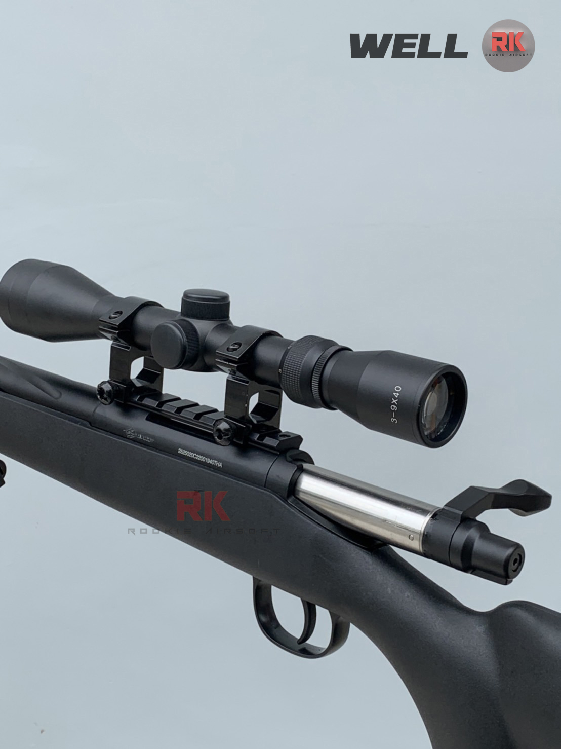 WELL MB03 Upgraded Version Sniper Rifle (Black)