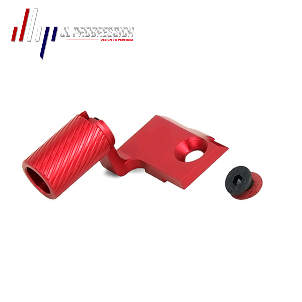 JLP Slide Racker V4L Cocking Handle - Red (Left)