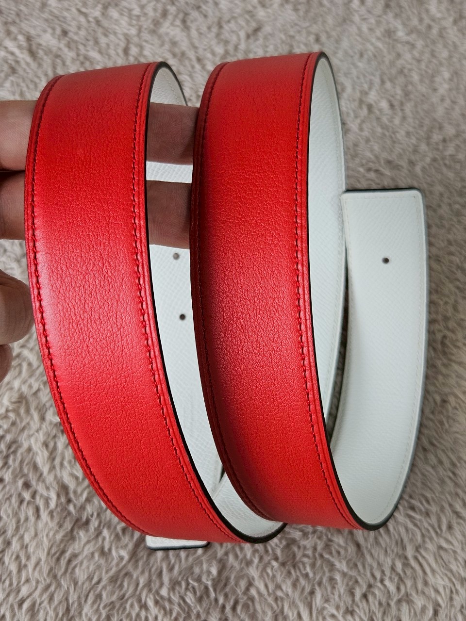 Hermes belt 32mm size90 เอว34-36