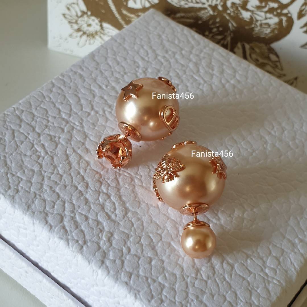 ต่างหูดิออ dior tribales earrings ต่างหูมุกดิออร์