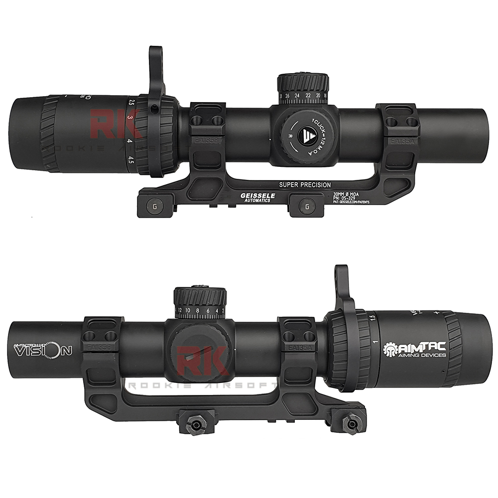 Arrow Optics AIMTAC Vision HD 1-4.5x26mm Rifle Scope (Black)