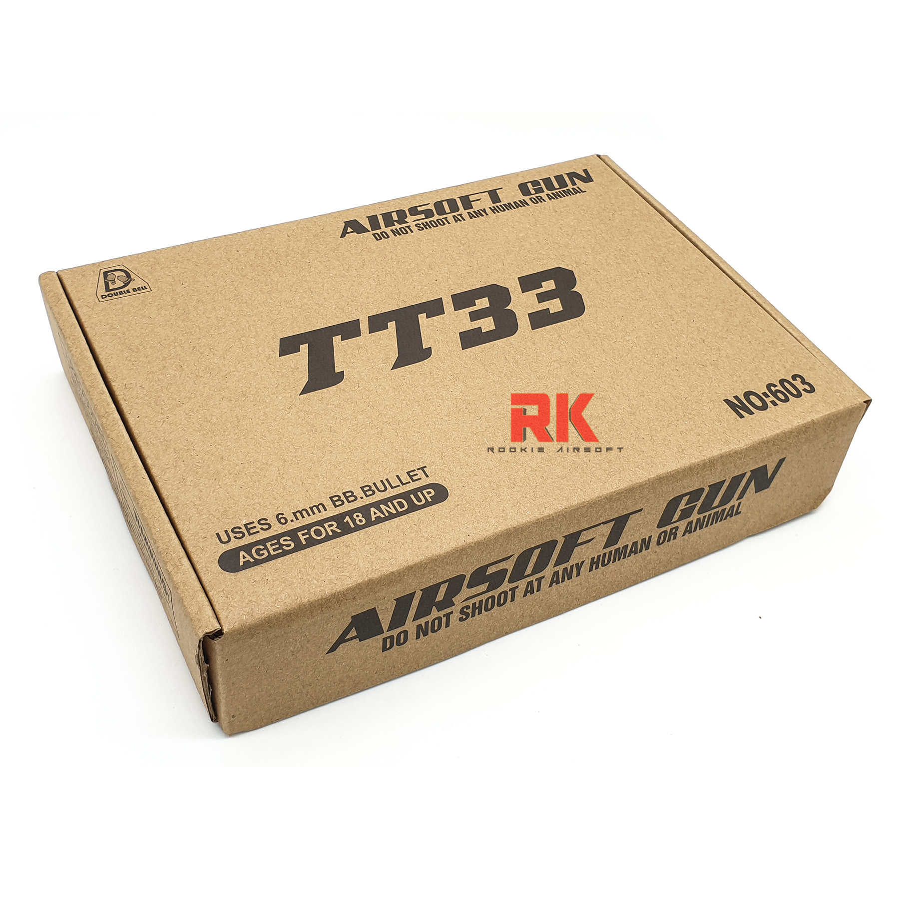 ปืนอัดลมสปริง Double Bell 603 (TT-33) ทรง Tokarev